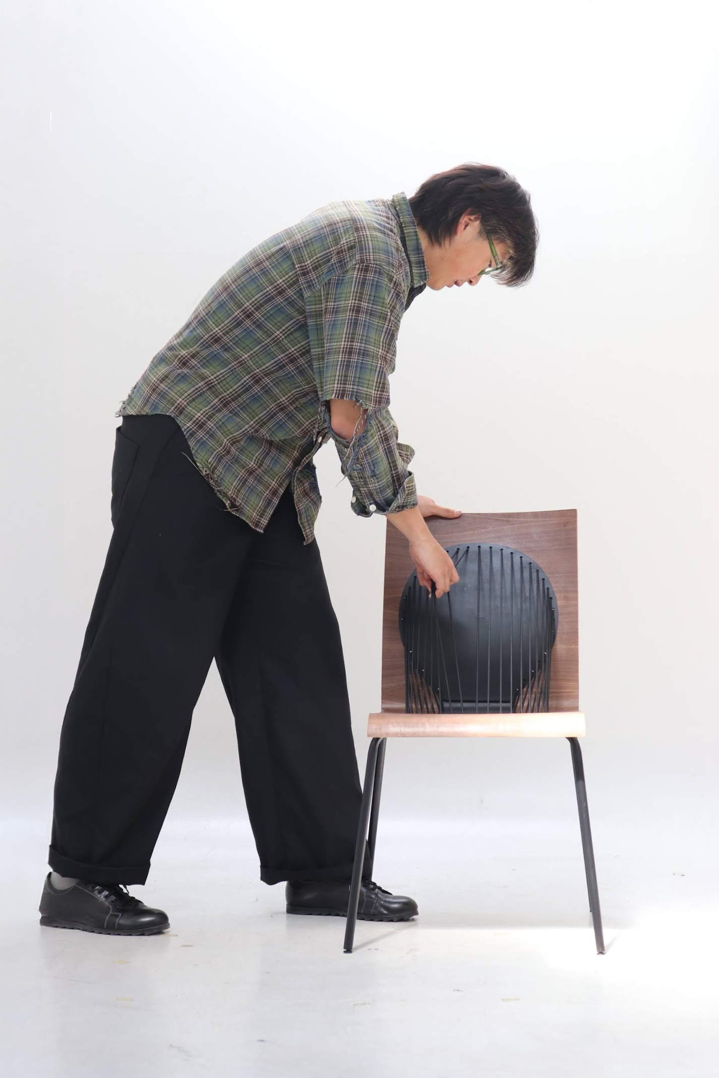Void Chair with Human